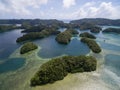 Koror Island in Palau. Archipelago, part of Micronesia Region Royalty Free Stock Photo