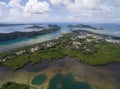 Koror Island in Palau. Archipelago, part of Micronesia Region Royalty Free Stock Photo