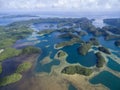 Koror Island in Palau. Archipelago, part of Micronesia Region Royalty Free Stock Photo