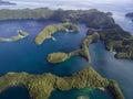 Koror Island in Palau. Archipelago, part of Micronesia Region Royalty Free Stock Photo