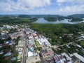 Koror Town in Palau Island. Royalty Free Stock Photo