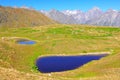 Koruldi Lakes, Svaneti Georgia Royalty Free Stock Photo