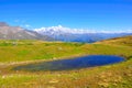 Koruldi Lakes, Svaneti Georgia Royalty Free Stock Photo