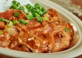 Korv Stroganoff Royalty Free Stock Photo