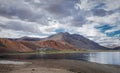 Korzok settelment, Indian Himalaya, Tso Moriri Lake Royalty Free Stock Photo