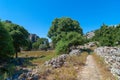 At the foothills of mount Dikaios, Island Kos, Greece Royalty Free Stock Photo