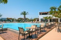 Greek resort hotel on the island of Kos. Greece Royalty Free Stock Photo
