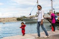 Kos island, Greece - European Refugee Crisis. Royalty Free Stock Photo