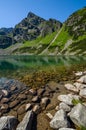 Koscielec mountain over the Black Pond