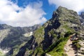 Koscielec peak in the High Tatras. Poland