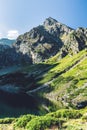 Koscielec peak in Tatra mountains, Poland