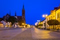 Kosciusko Main Square with Basilica in Bialystok