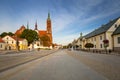 Kosciusko Main Square with Basilica in Bialystok