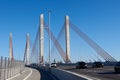 The Kosciuszko Bridge is a cable-stayed bridge connecting Brooklyn and Queens in New York City