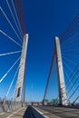 The Kosciuszko Bridge is a cable-stayed bridge connecting Brooklyn and Queens in New York City