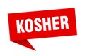 kosher speech bubble.