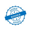Kosher stamp illustration