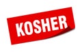 kosher sticker.