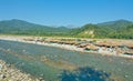 Kosi river, Corbett Royalty Free Stock Photo