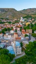 Koski Mehmed Pasha mosque and Cathedral of Holy Trinity in Mosta