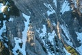 Kosmatitza - Close up view on unique rock formation in the Karawanks mountain range in Carinthia, Austria