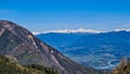 Kosmatitza - Panoramic view on Feistritz im Rosental in Carinthia, Austrian Alps