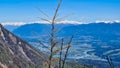 Kosmatitza - Panoramic view on Feistritz im Rosental in Carinthia, Austrian Alps