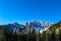 Kosmatitza - Panoramic view of Karawanks mountain range on sunny day in Carinthia, Austria