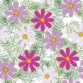 Kosmeya Seamless pattern