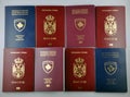 Kosovo Serbia passport Royalty Free Stock Photo