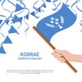 Kosrae Constitution Day background