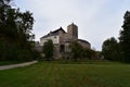 View of Kost Castle from the valley, Czech Republic Royalty Free Stock Photo