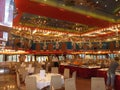 Restaurant on cruise the liner.Kosta Magica.