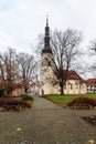 Kostel Nejsvetejsi trojice church in Novy Jicin city in Czech republic