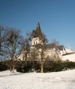 Kostel Povyseni svateho Krize church in Karvina city in Czech republic