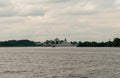 Kostroma, Russia, July 8, 2023. View of the Ipatiev Monastery from the river. Royalty Free Stock Photo