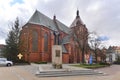 Koszalin cathedral Royalty Free Stock Photo