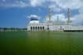 Kota Kinabalu City Floating Mosque, during a Sunny day Royalty Free Stock Photo