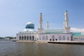Kota Kinabalu City Mosque Floating Mosque in East Malaysia Royalty Free Stock Photo