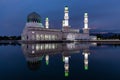 Kota Kinabalu City Mosque with Reflection