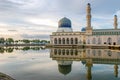 Kota Kinabalu City Mosque, Sabah, Borneo, Malaysia Royalty Free Stock Photo