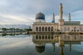 Kota Kinabalu City Mosque, Sabah, Borneo, Malaysia Royalty Free Stock Photo