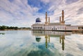 Kota Kinabalu Floating Mosque Royalty Free Stock Photo