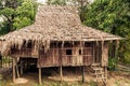 Exterior of a Dusun tribal house at Mari Mari Cultural Village,