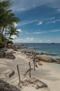 Beach at Koh Nang Yuan Royalty Free Stock Photo