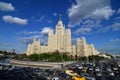 Kotelnicheskaya Embankment Building, Moscow Royalty Free Stock Photo