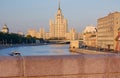 Kotelnicheskaya Embankment Building, Moscow Royalty Free Stock Photo