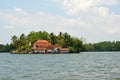 Kothduwa Temple or Koth Duwa Raja Maha Viharaya a Buddhist temple in Madu River