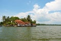 Kothduwa Temple or Koth Duwa Raja Maha Viharaya a Buddhist temple in Madu River Royalty Free Stock Photo