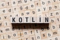 Kotlin word concept